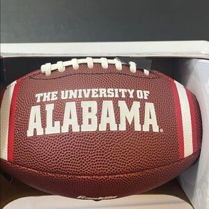 The University of Alabama Collegiate Football - Crimson with White Stripes NEW